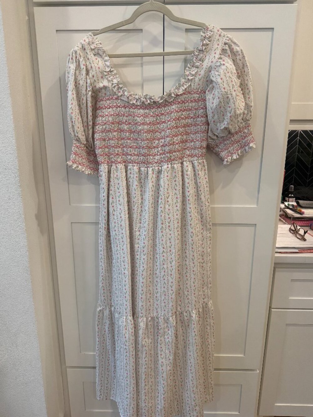 Dondolo Rosie Floral Smocked Dress Size XL